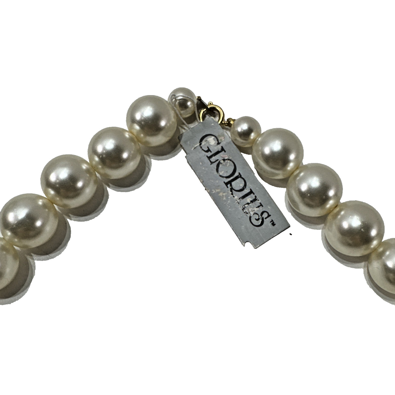 NEW OLD STOCK Vintage GLORIUS BRAND 80s Chunky Costume Necklace & Earrings