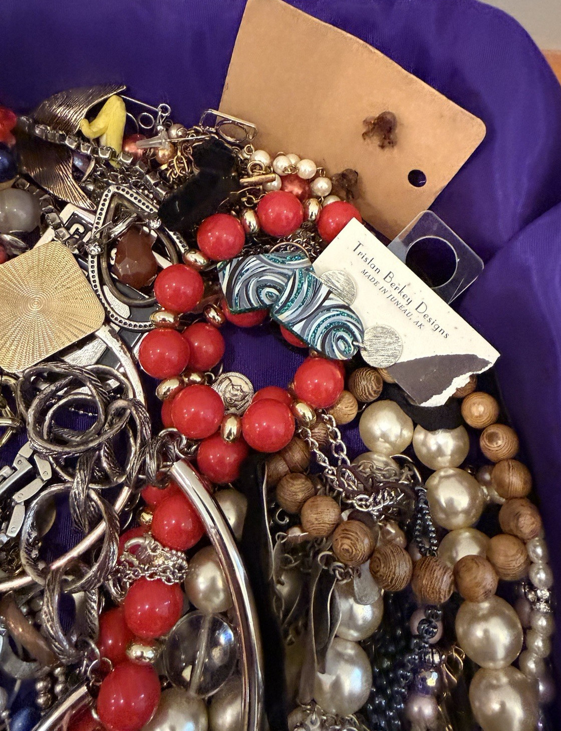 Vintage To Now Unsearched Untested Jewelry Lot X, 5 lb. 8 oz.