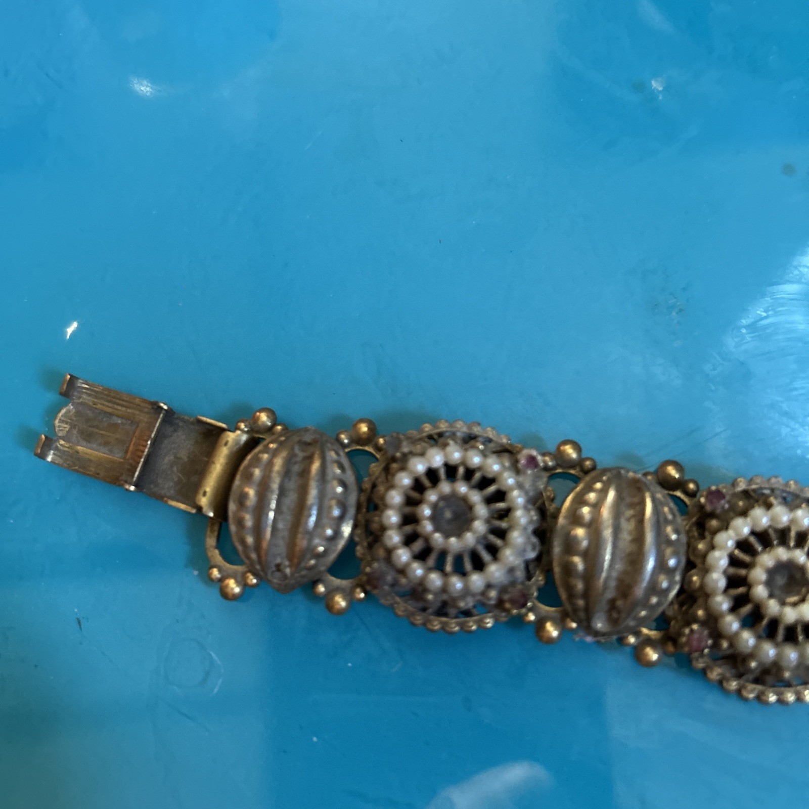 Vintage Bracelet and Earring Set