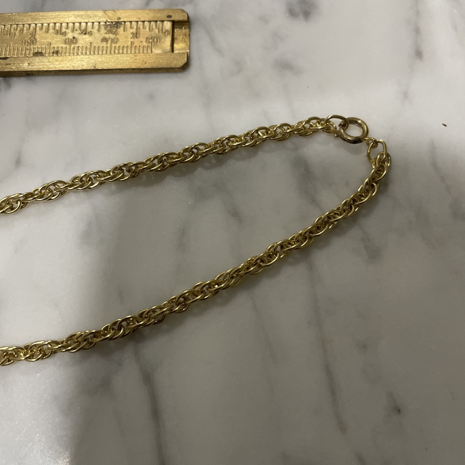 VTG Gold Plate 18” 4mm Rope Chain