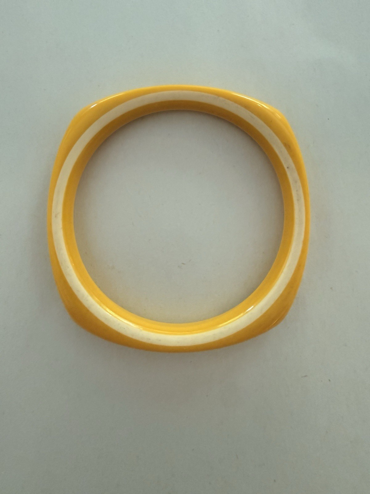 1960s Yellow Bangle