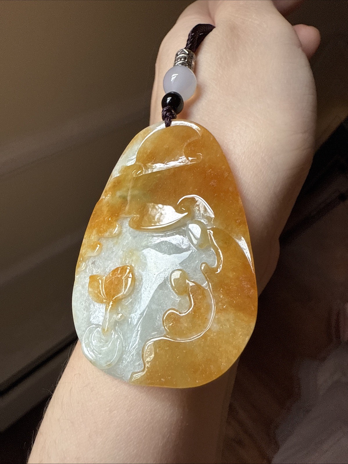純天然翡翠A貨 老坑冰雞油黃 悟道 Untreated Burma Grade A Jadeite Certified 本自具足 buddha