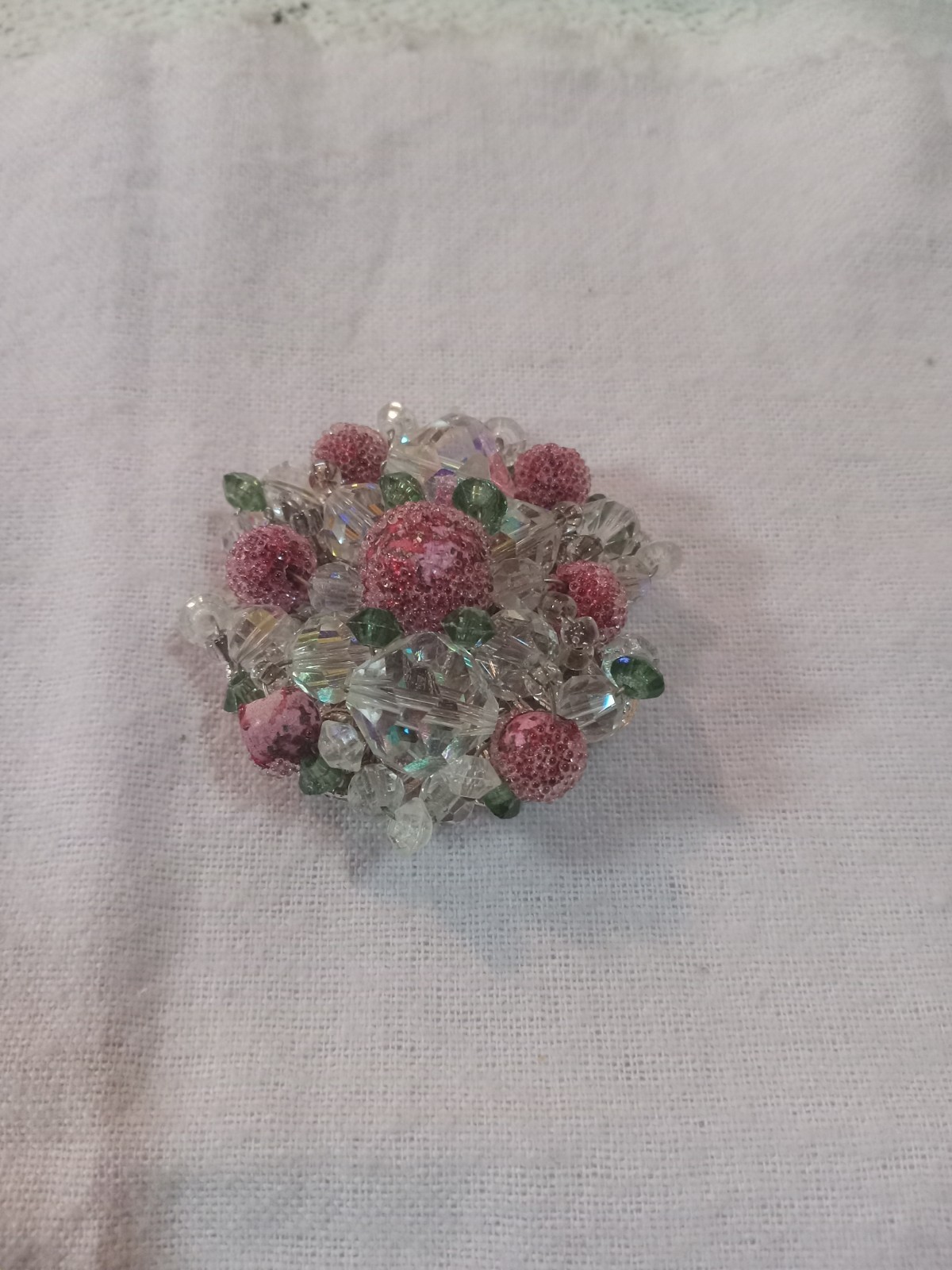 Vintage 1960’s Floral Parure Signed Vendome. This Is A Set of 5 Pieces. As Shown