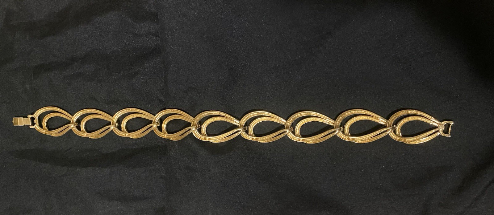 Givenchy Statement Necklace Chunky Gold Tone Signed Vintage