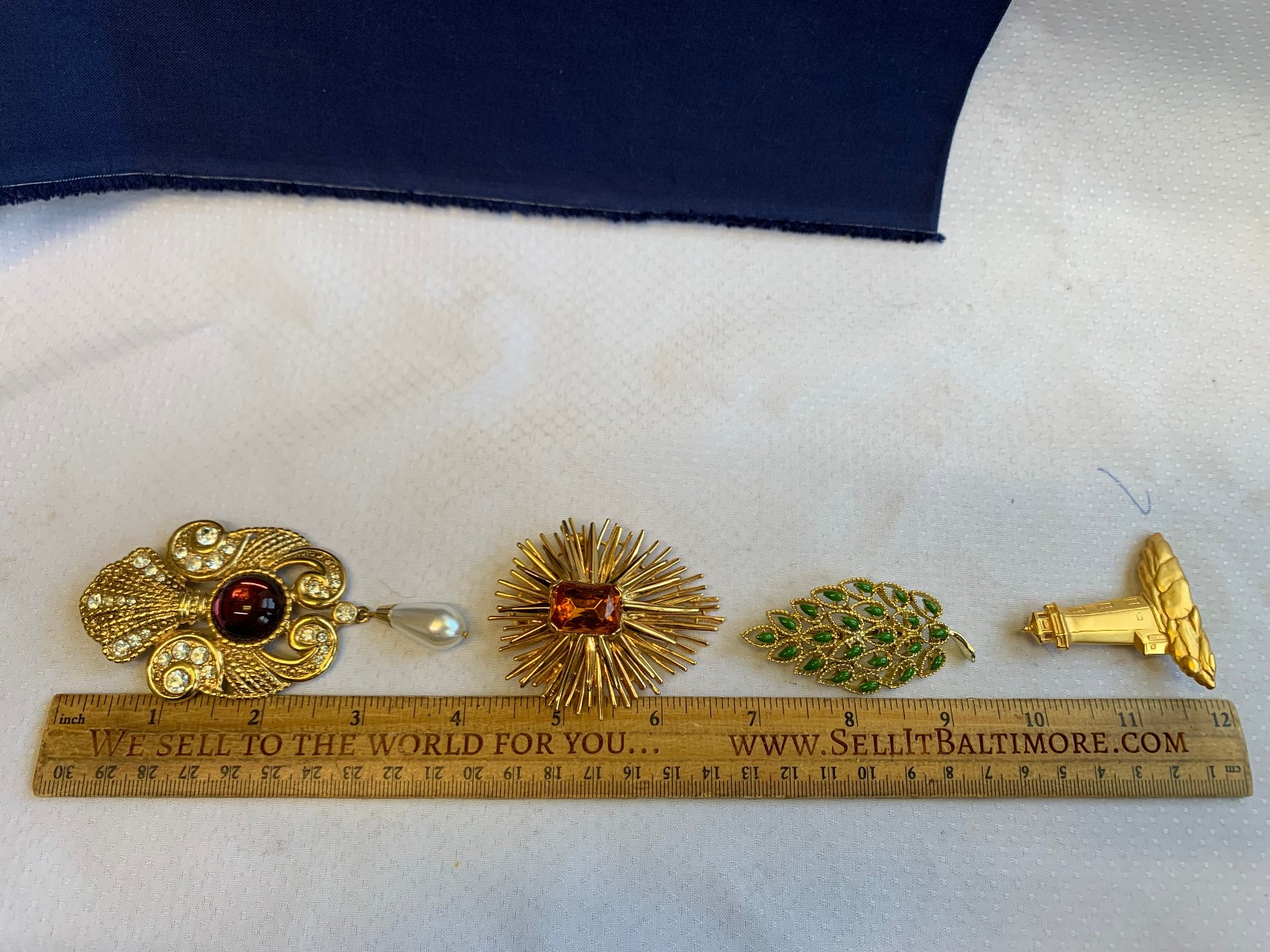 Vtg Brooch Lot Jeff Lieb Premier Designs Gerrys Jonette Jewelry Scatter Pins
