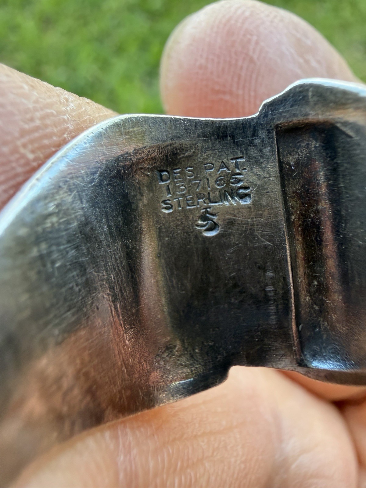 Vintage Relief US Army Ruptured Duck Ring WWII Class Ring