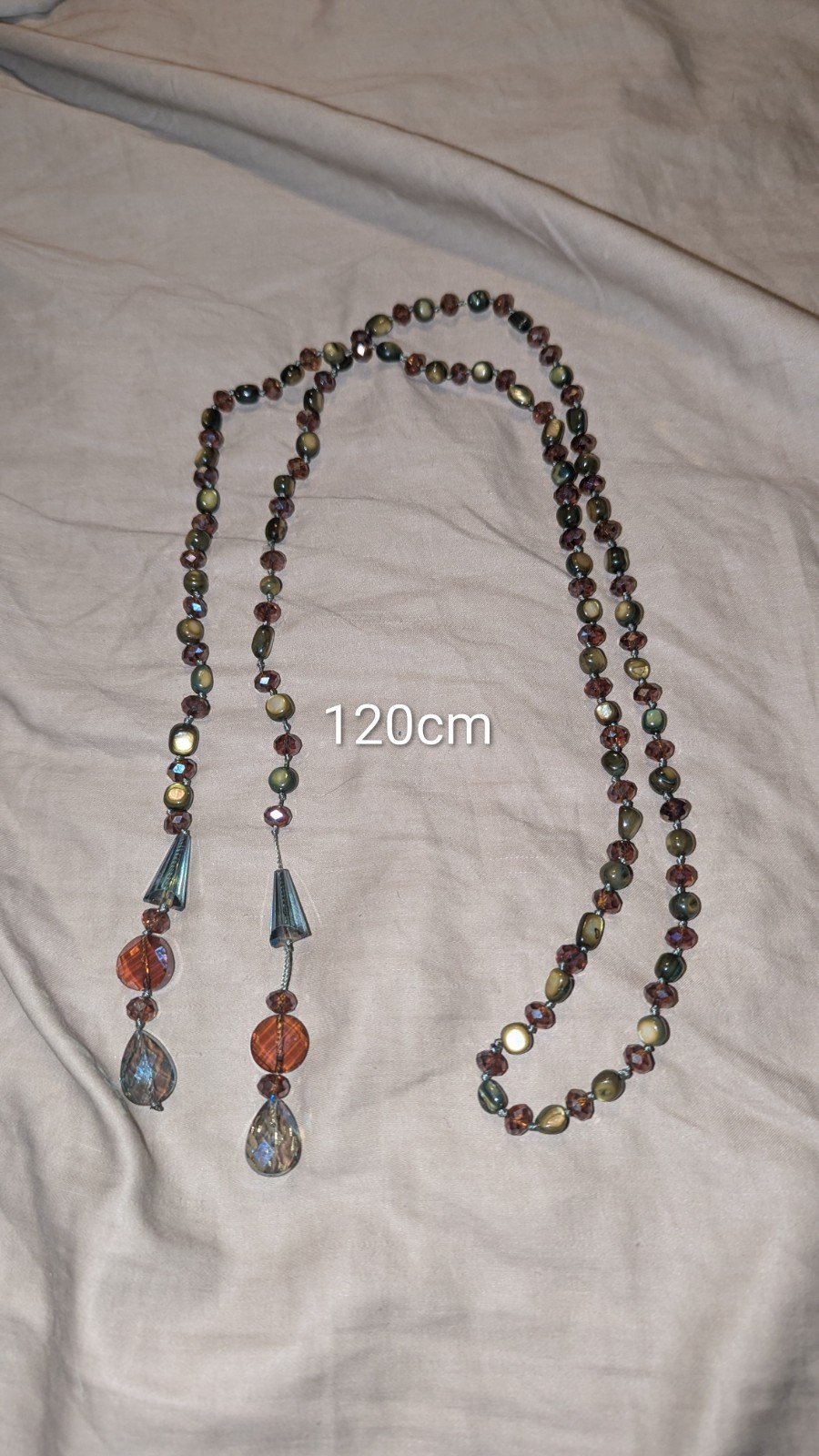 Sorrelli Crystal Necklace Multicolor, With Saphiret necklace