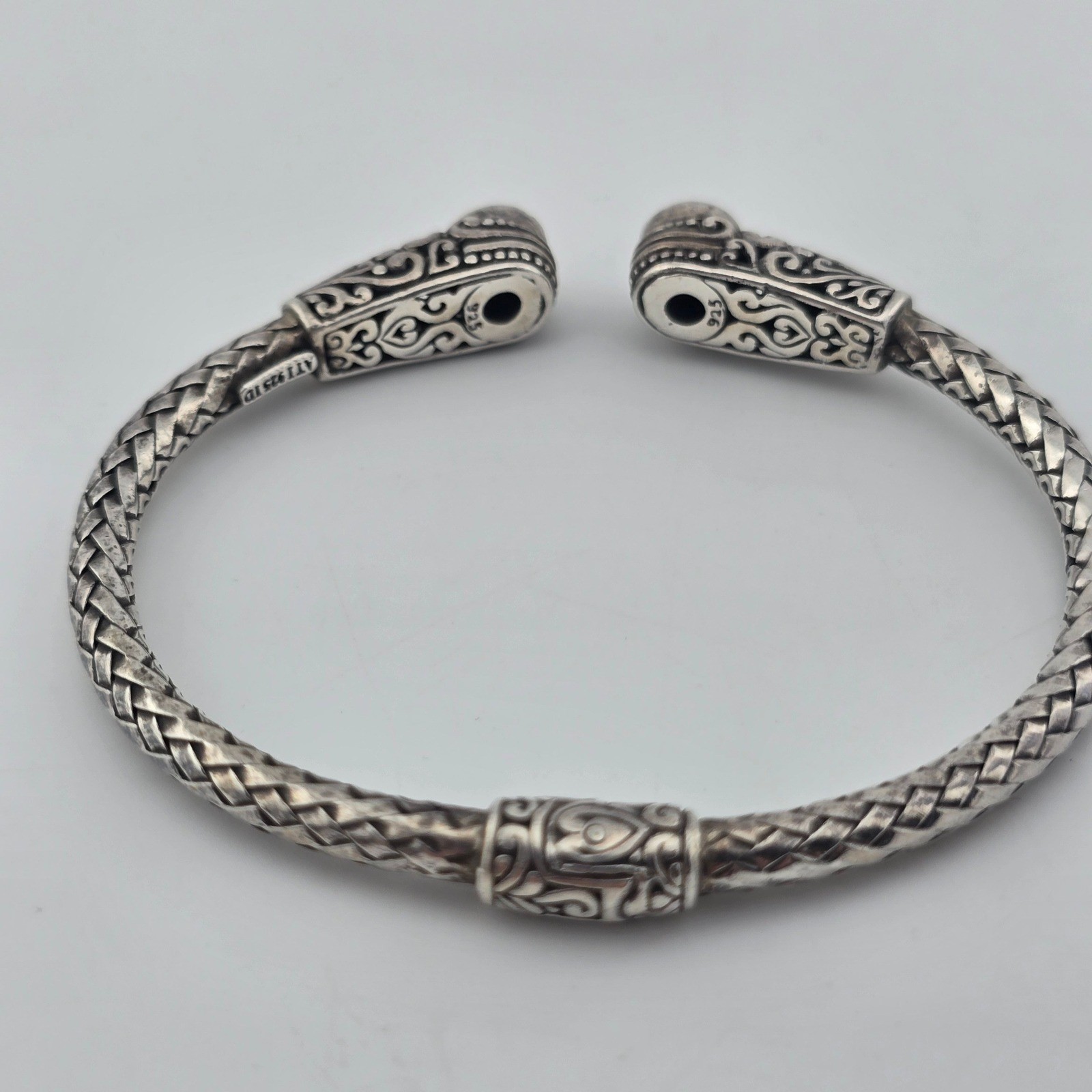 Sterling Silver ATI (Annika Witt?) Mystic Quartz Bracelet 6.75