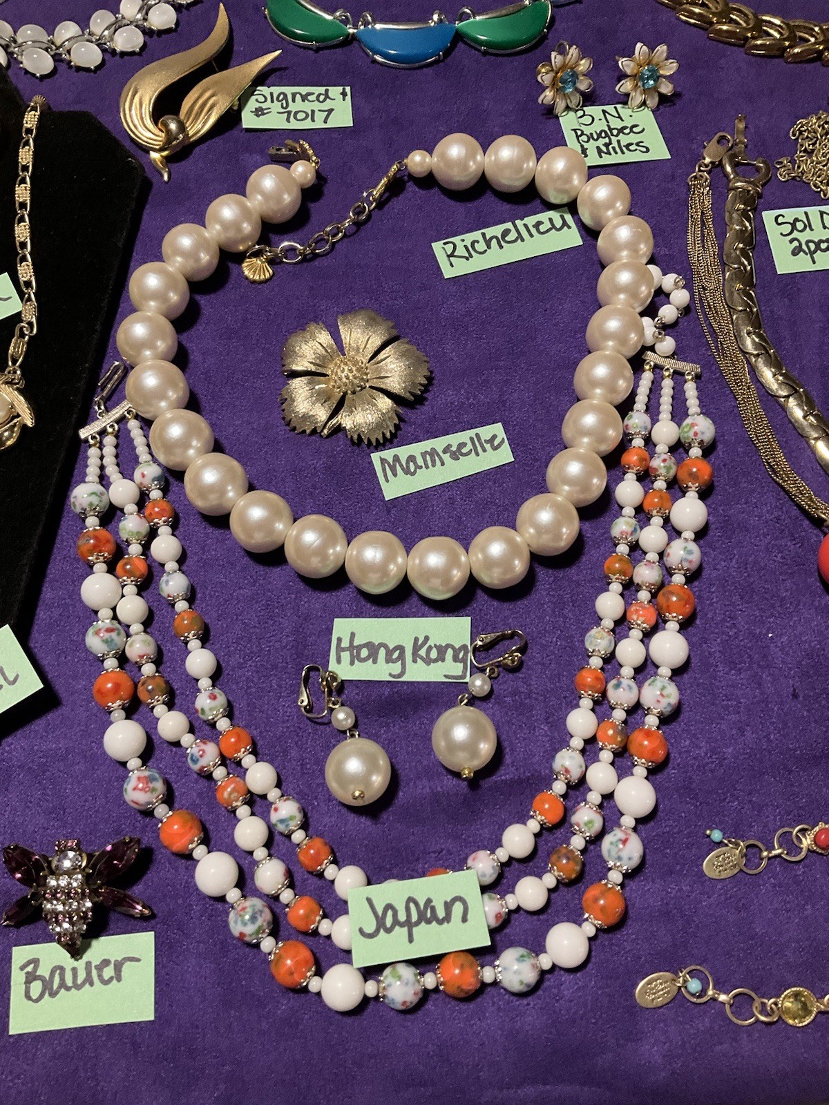 Vtg High End All Designer Signed Jewelry Lot 167 Pcs. All Wear Dior, Monet. ++