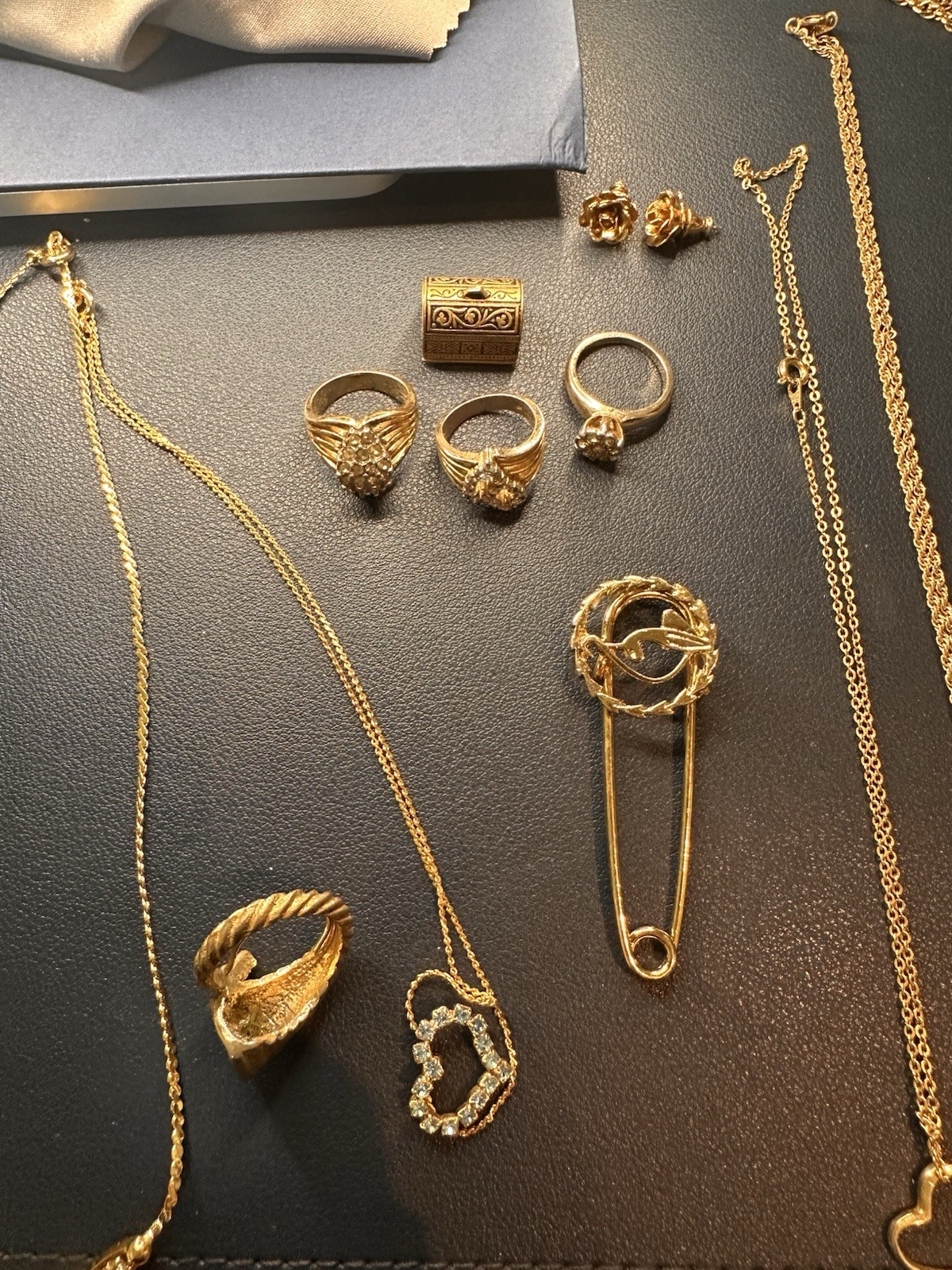 Gold Collection Multiple Items Ring Braceletsearrings And Much More G2U