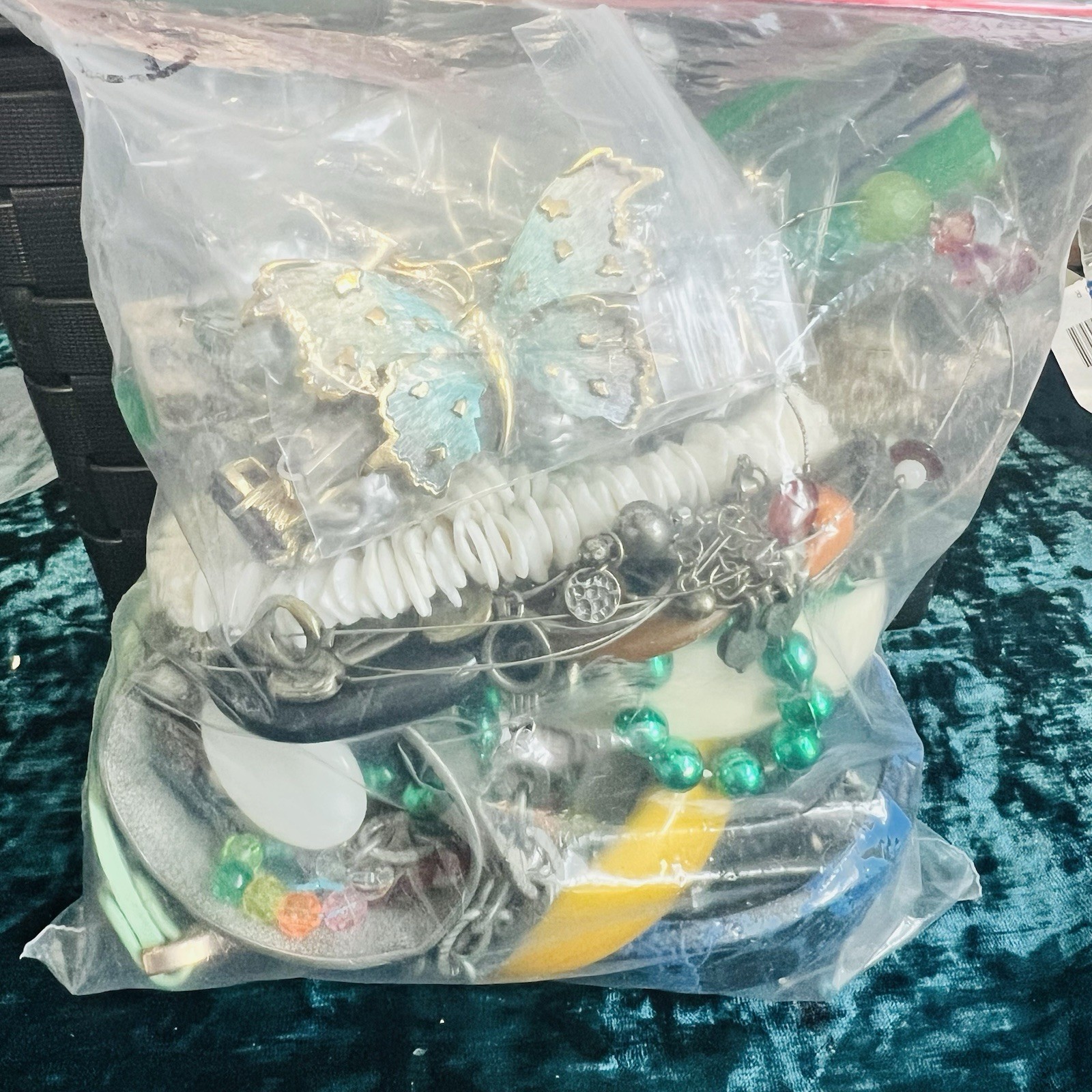 Jewelry Craft/ Wear Bag 1.5 lbs Mixed Lot Vintage To Now