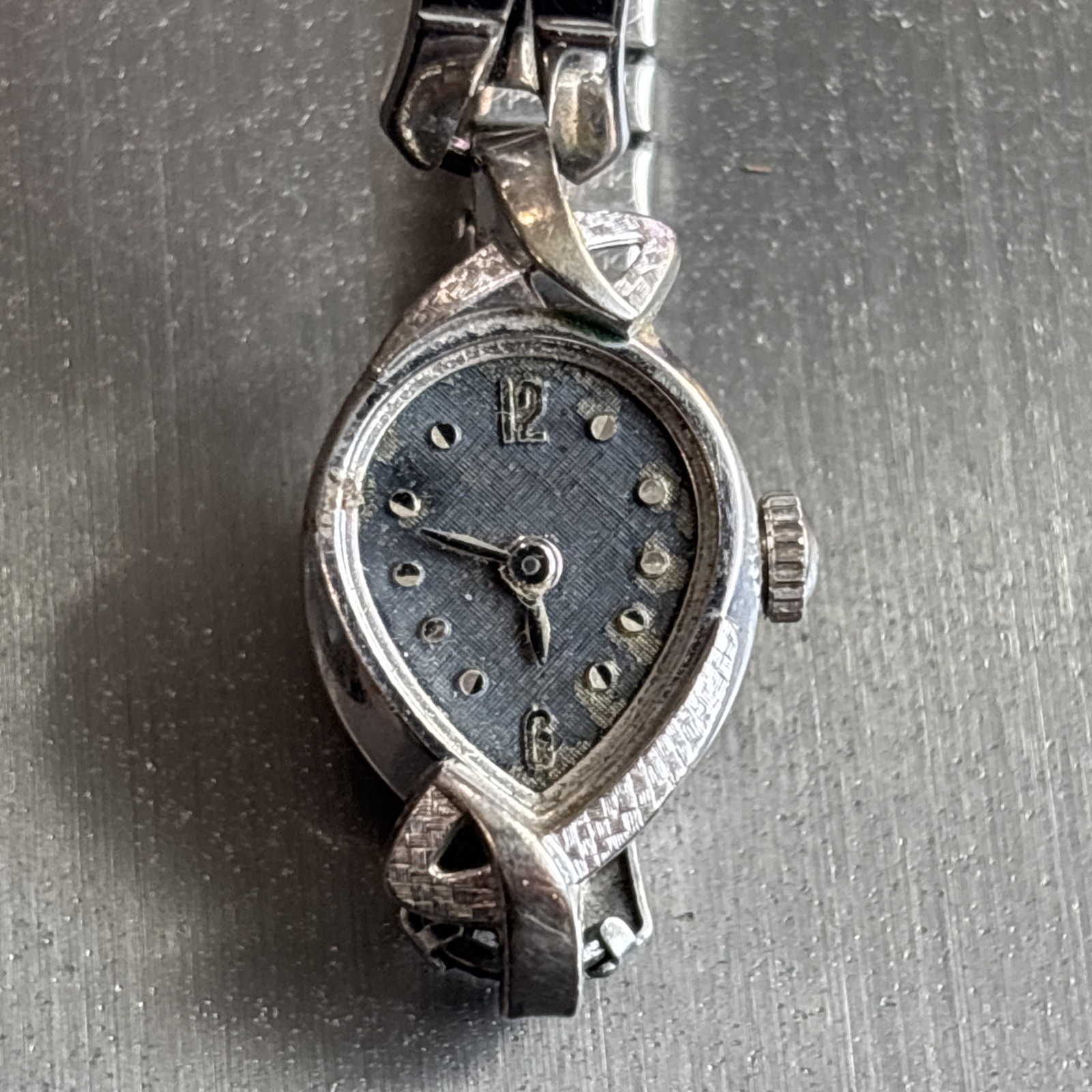 10K Plated Rolled Gold VTG LADIES BULOVA M4 WRIST WATCH w/serial number PARTS🔥