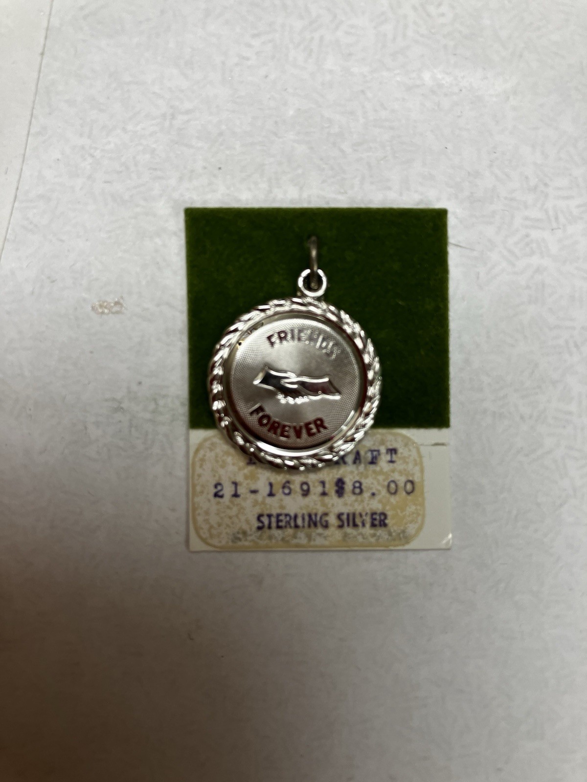 Vintage Dancraft Friends Forever Charm