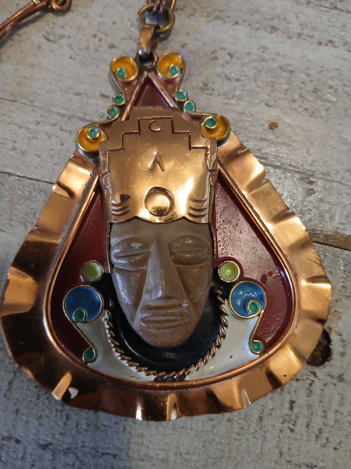 Vintage Cobre Necklace