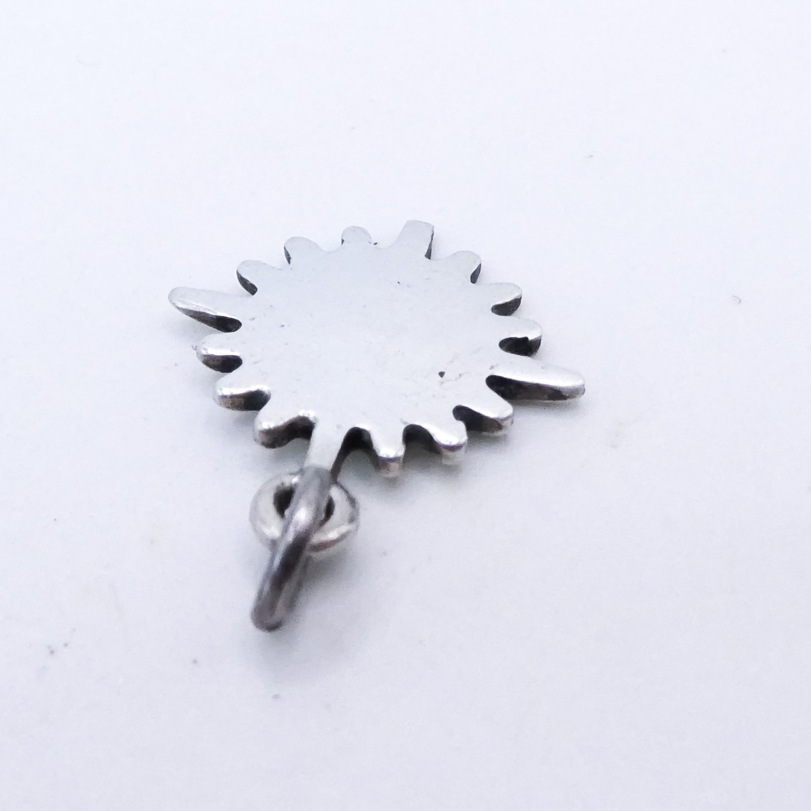 Sterling Silver 925 Blank Engravable Bracelet Charm .7″