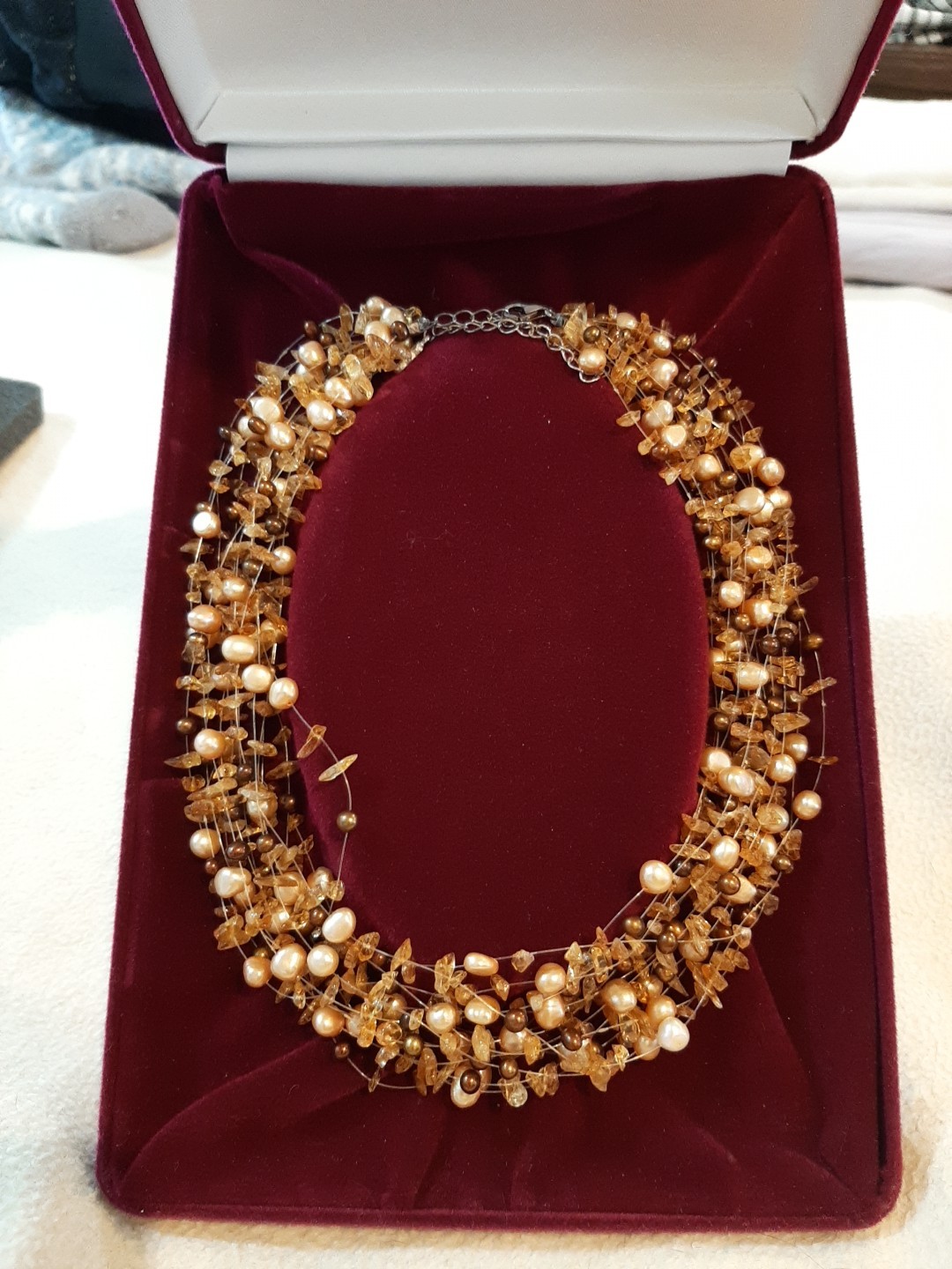 Vintage JBK Jaqueline Kennedy Camrose And Kross RARE Necklace!!! Beautiful!!!A+