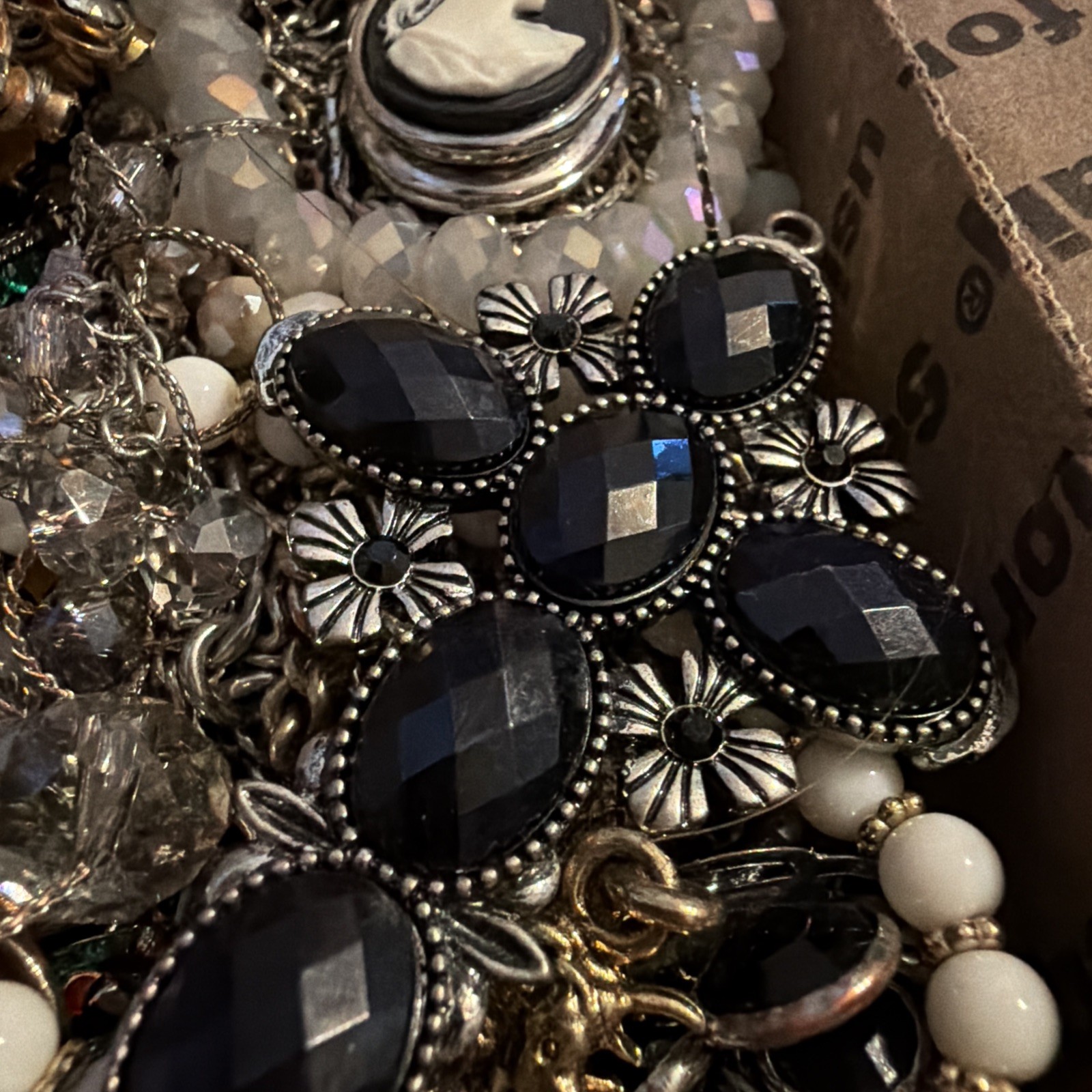 Vintage to Now Jewelry Lot, All Wearable Untested. No Broken. Box B1