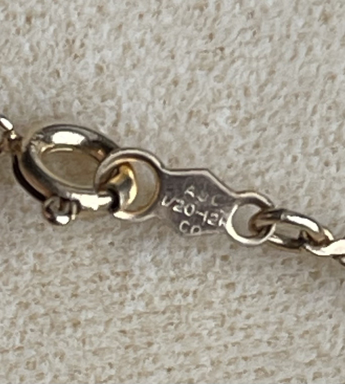 Vintage Pricilla Gold Filled 16” Fashion Necklace In Case