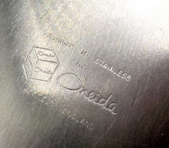 Vintage Oneida Stainless Steel Modernist Pendant Sheffield England