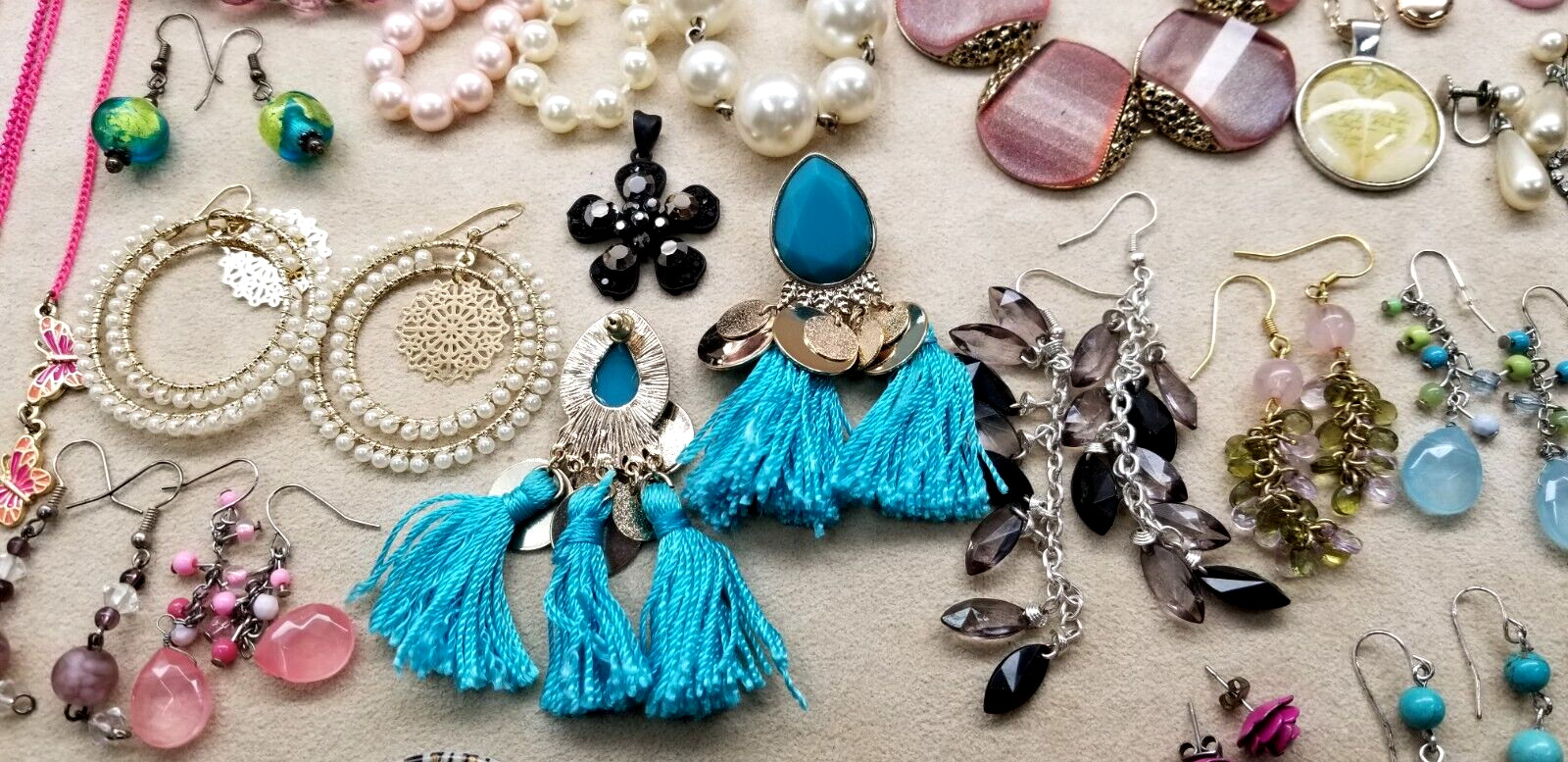 Estate Vintage To Now Junk Drawer Jewelry Lot Unsearched Untested -868 g