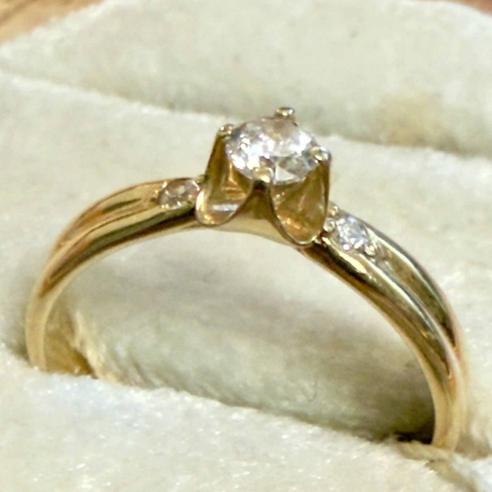 Size 6.25 – Fabulous Vintage 585 14K Gold Ring – East European – #1539