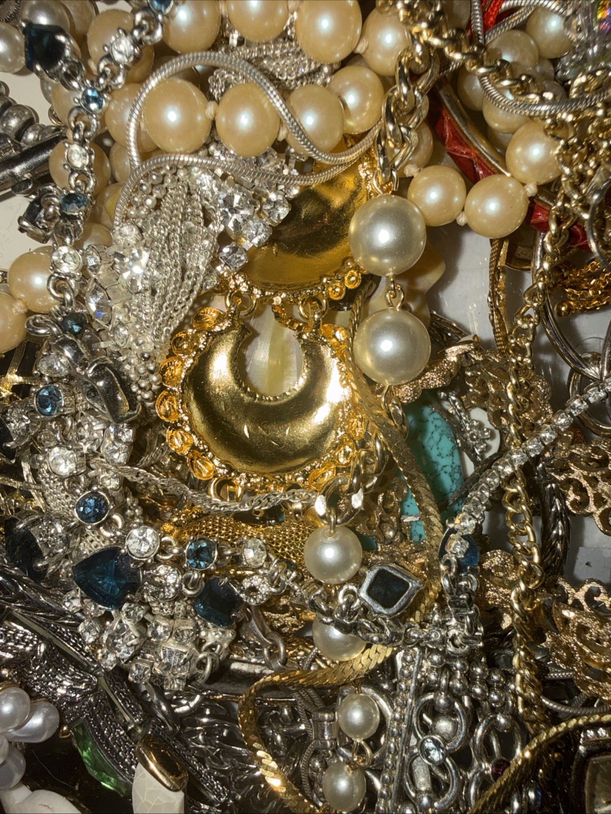 Curated Wearable Vintage Jewelry Collection – 4.1 Lbs TOTAL.