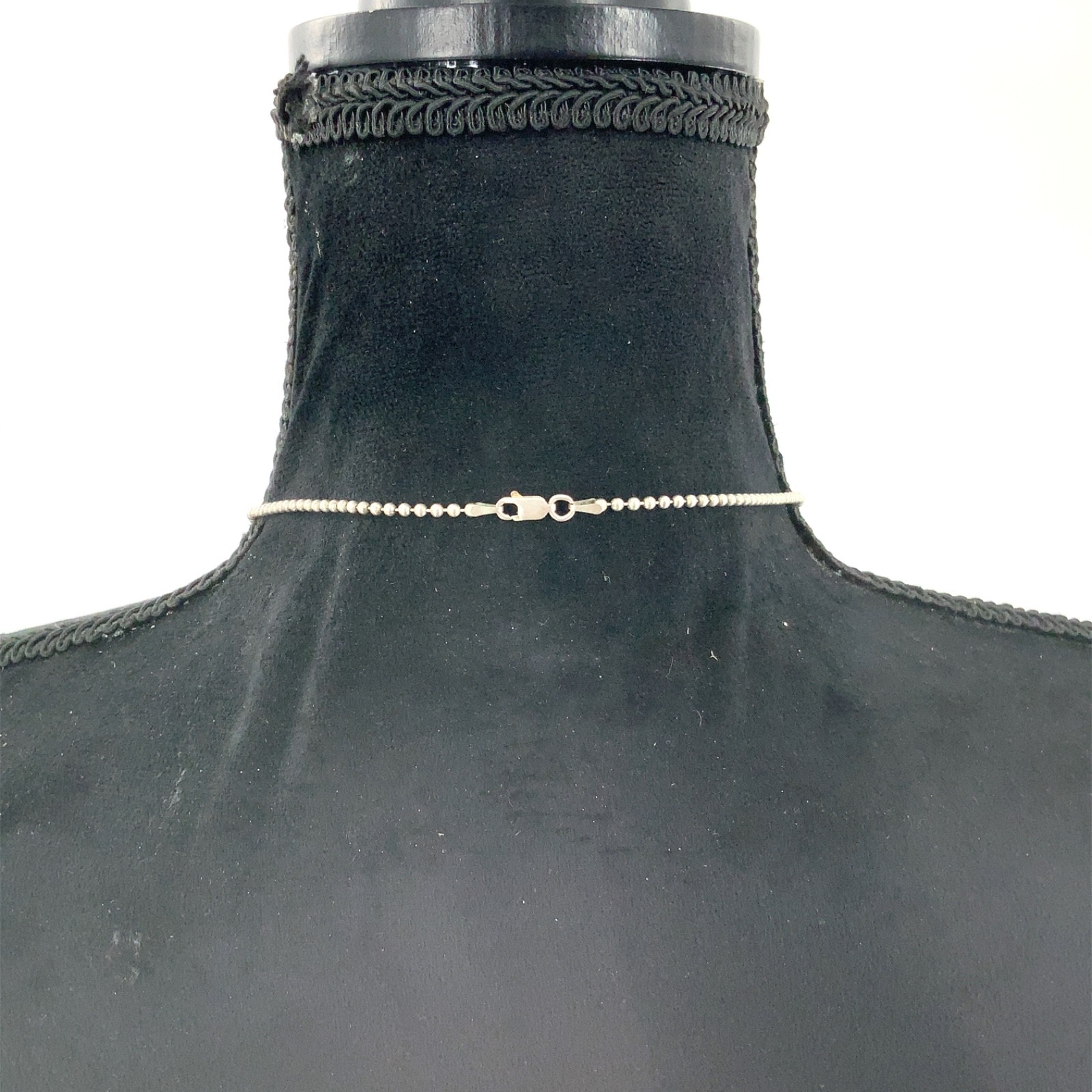 BB Vintage Sterling Silver Proverbs 3:3 Religious Pendant Chain Necklace 24”