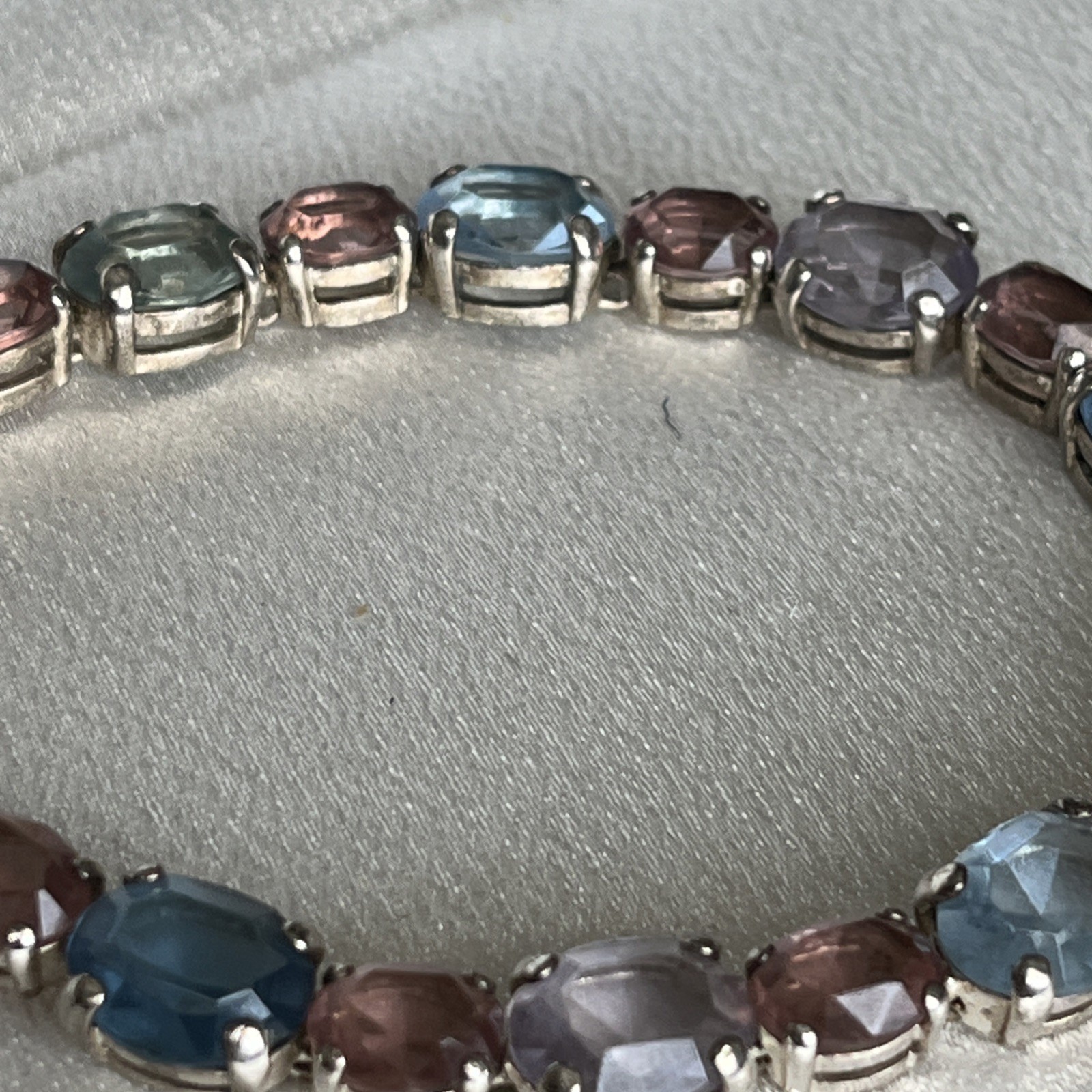 Multicolor Faceted Gemstone Bracelet