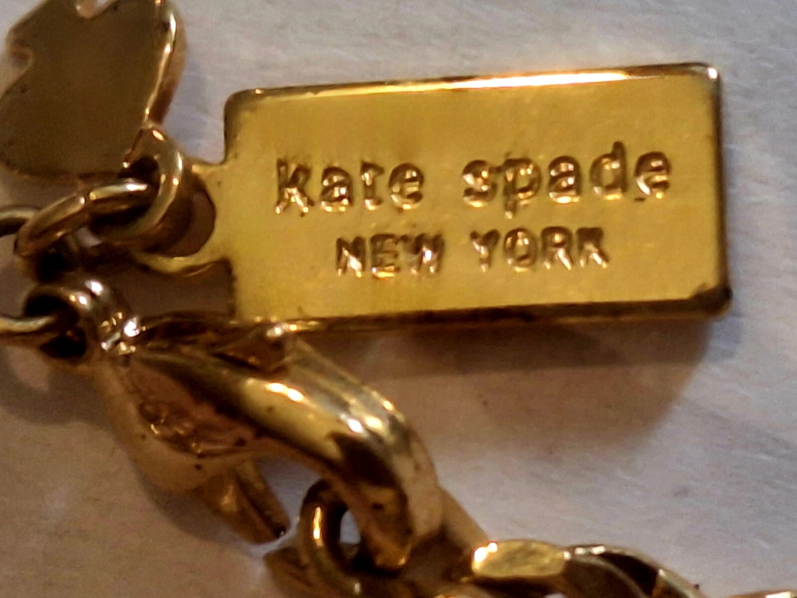 KATE SPADE NEW YORK ‘Say Yes’ “TAKEN” NECKLACE