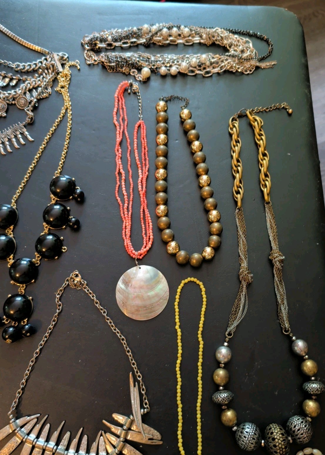 Jewelry Lot –Large mixed lot of Necklaces