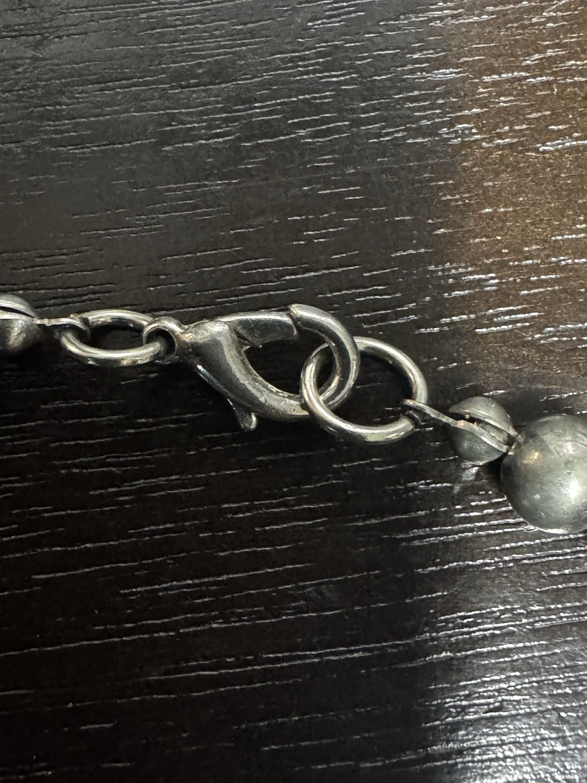 Vintage Silvertone Cherub Angel Charm Statement Necklace Pewter Style Boho