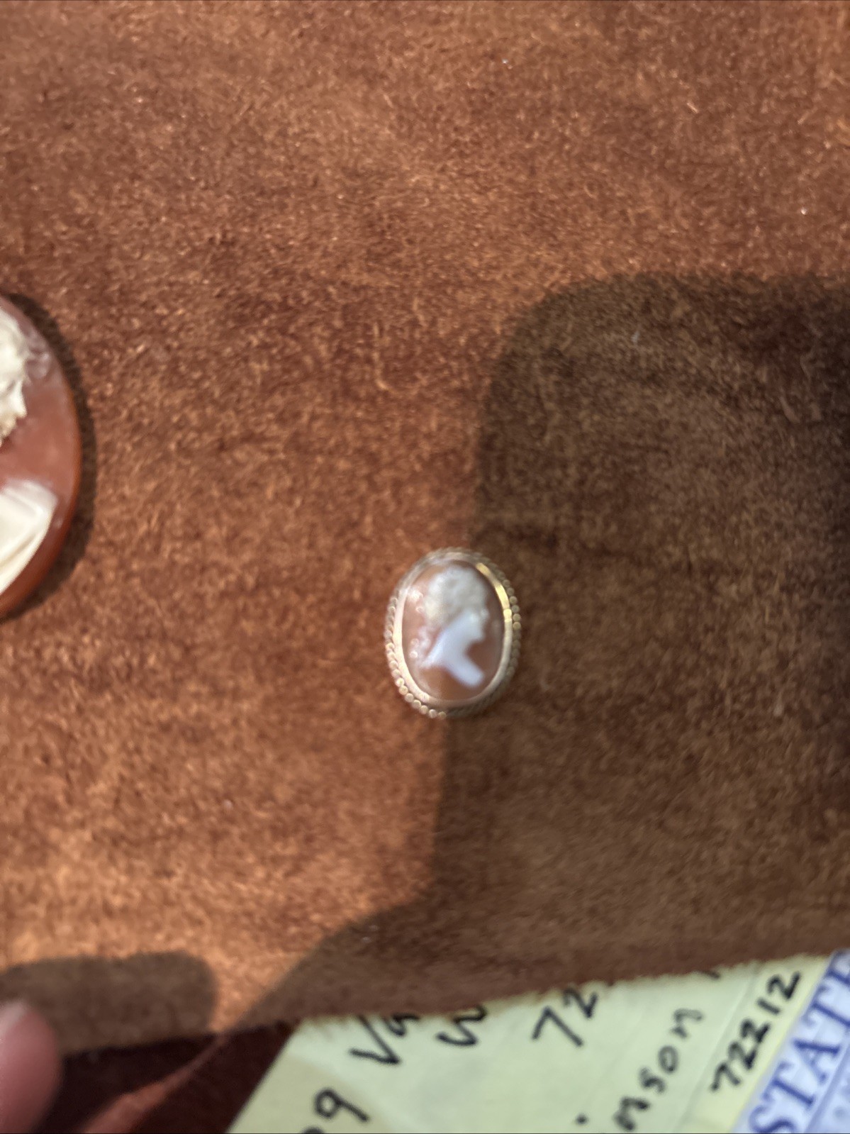 vtg cameo earrings and more