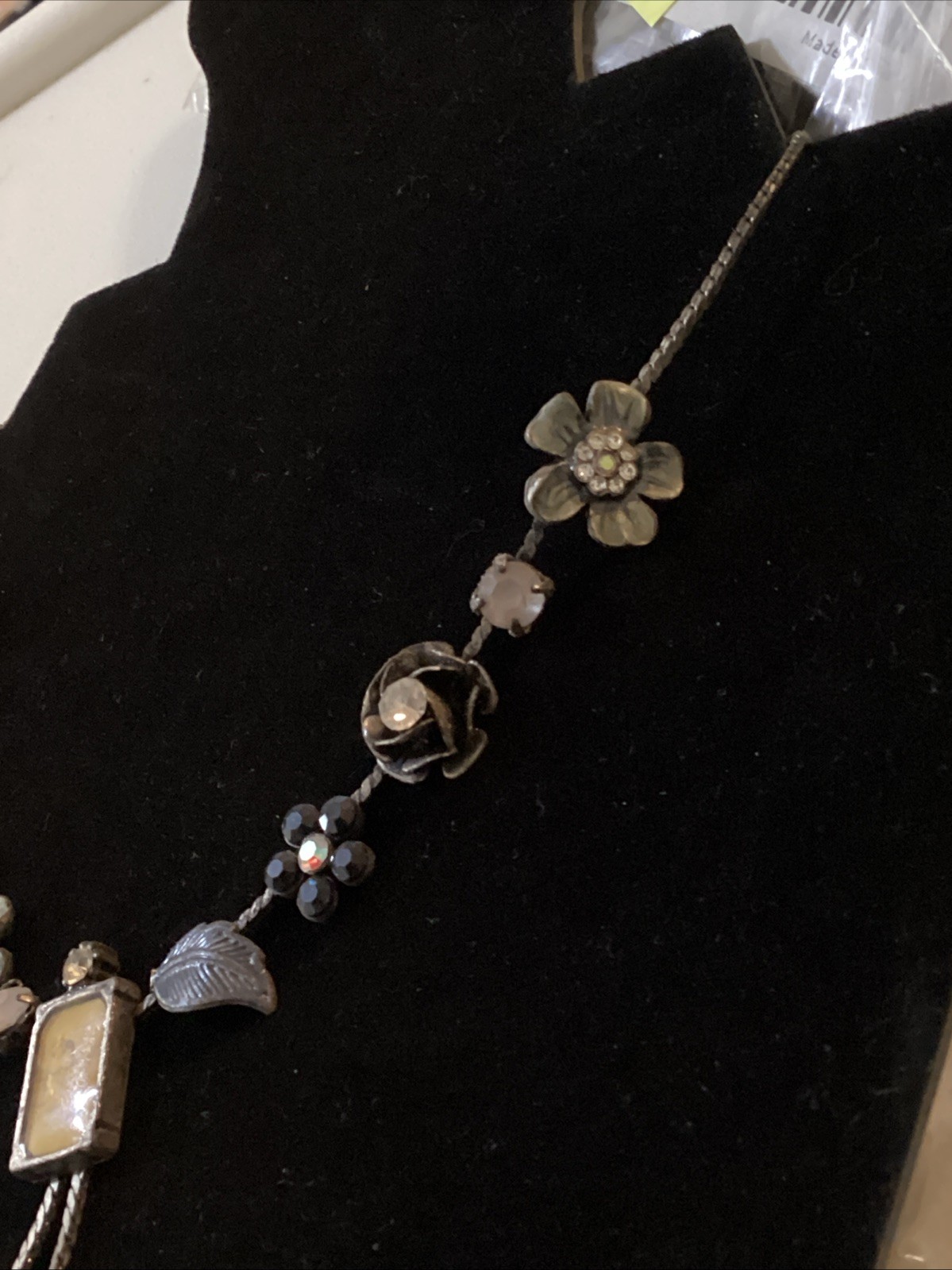 Vintage Lariat, Inspired Y Necklace, Pilgrim, Danish Design