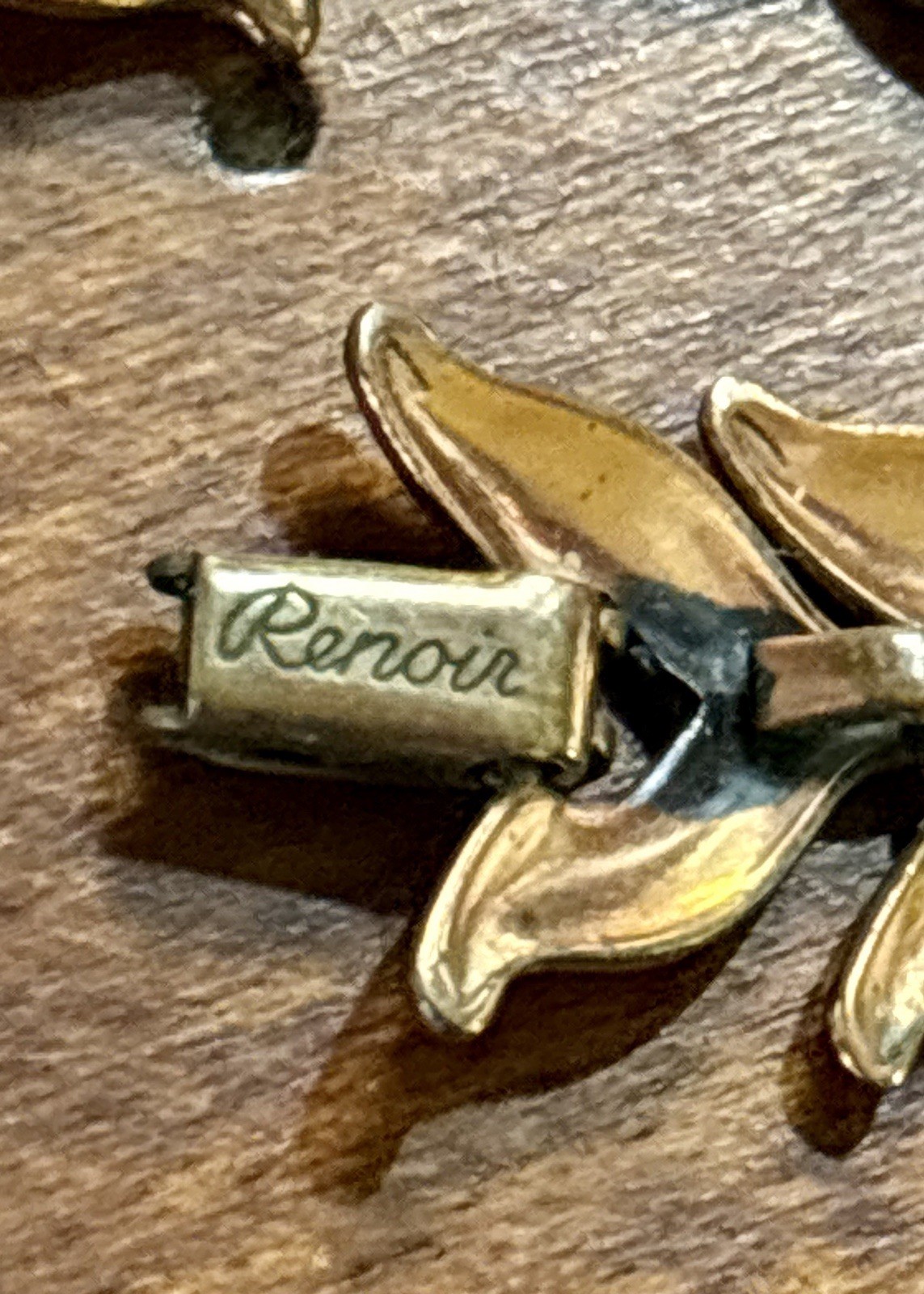 Brutalist Copper / Bronze ? Jewelry Lot / Anne Dick , Mexico , Renoir , Signed #