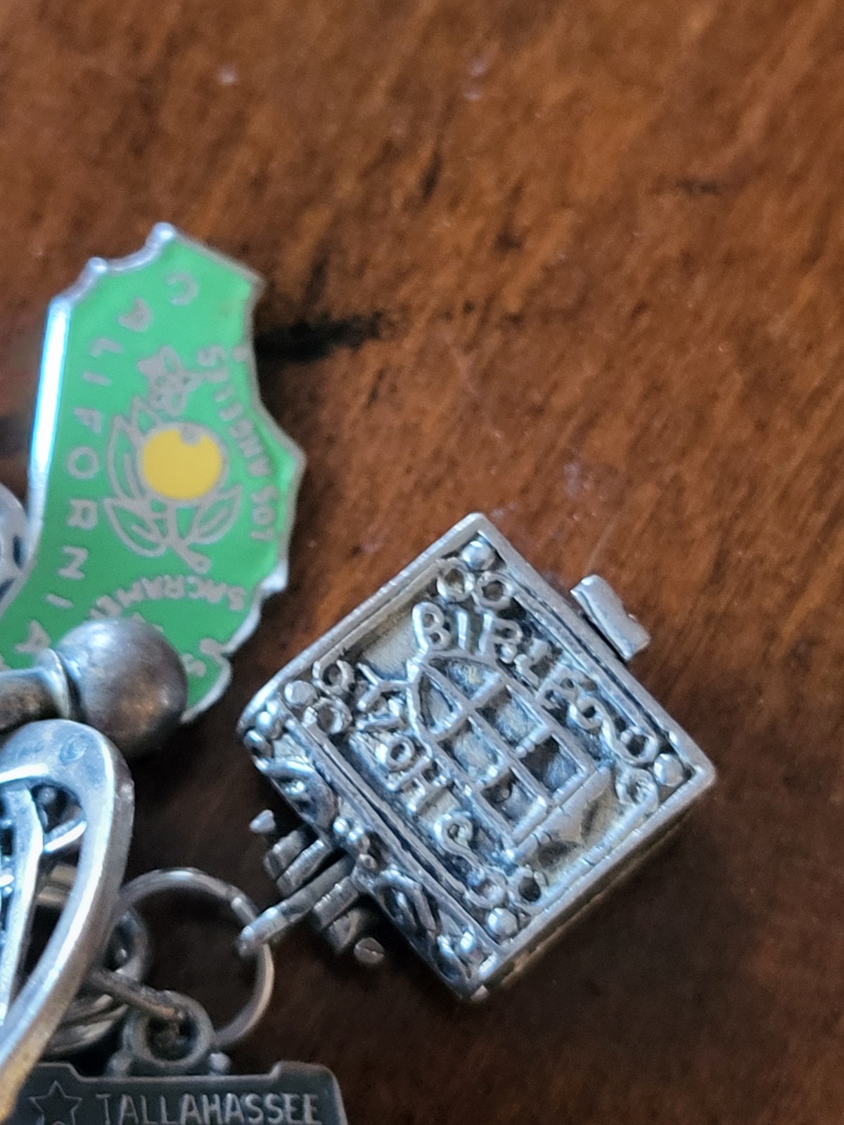Vintage 925 Sterling Silver Loaded Charm Bracelet 104 Grams