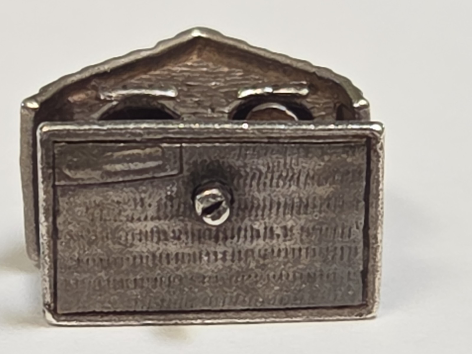 Sterling Silver ~ Restroom Charm ~ Men’s Woman’s Side ~ MOVES ~ VINTAGE