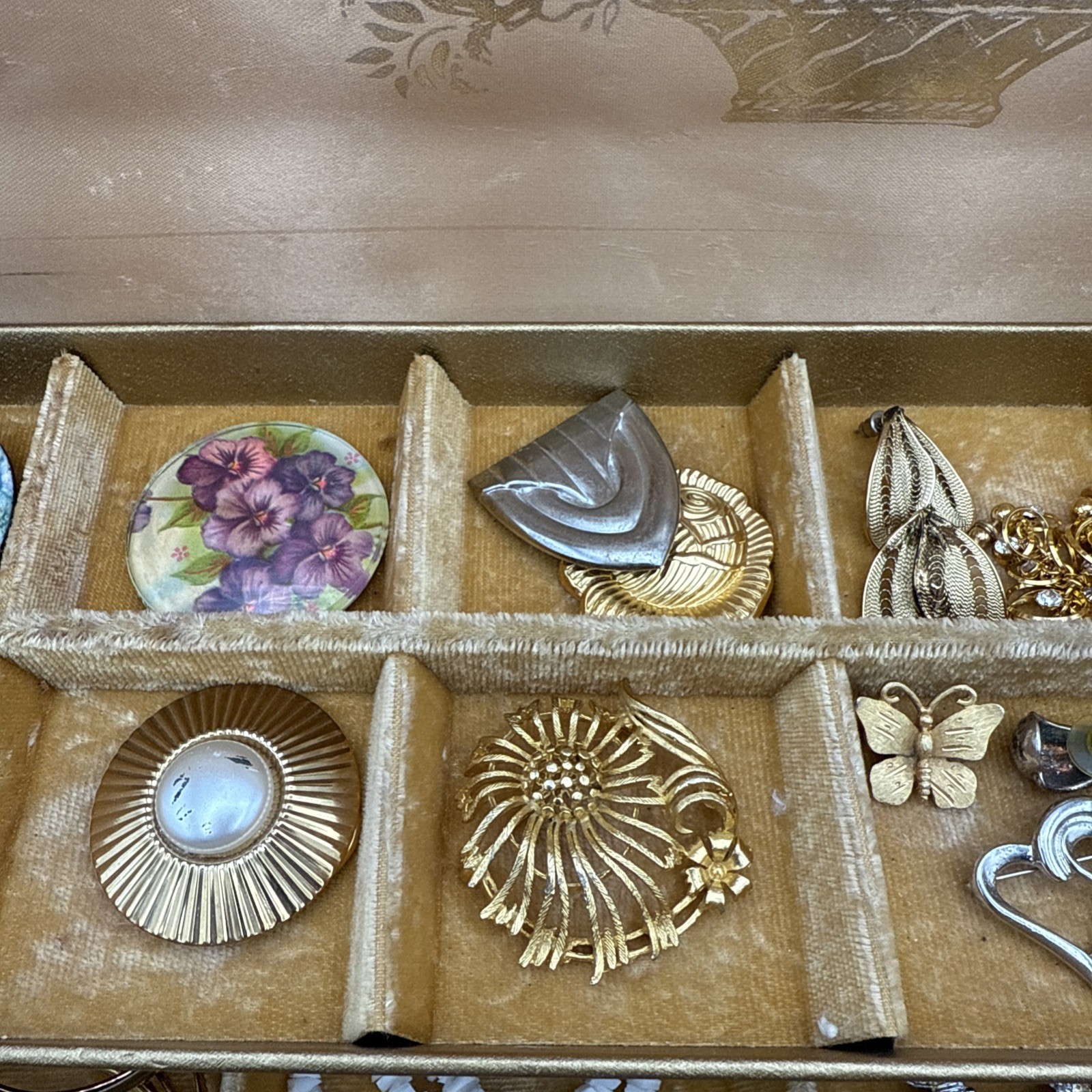 Massive Lady Buxton Filled With Vintage Jewelry READ