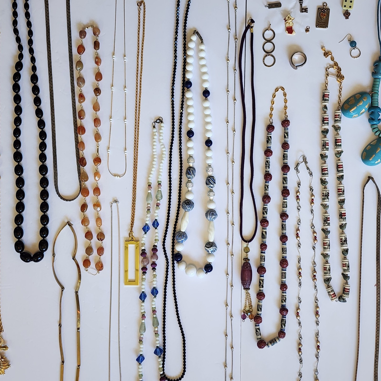 Vintage Large Jewelry LOT 3 Lbs.+ Costume TRIFARI MONET & More Hong Kong Taiwan
