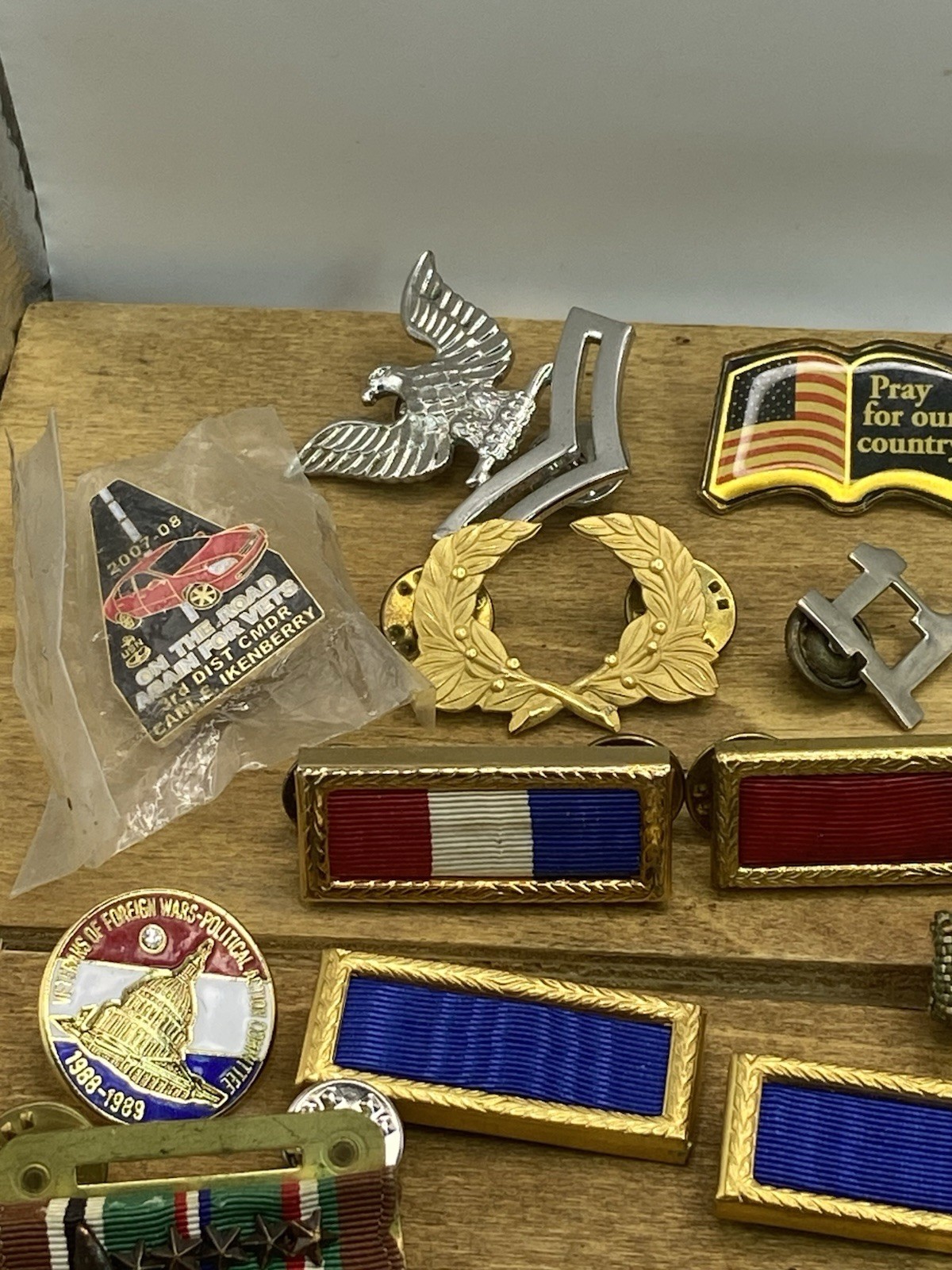 Vintage – Modern 50 Piece Presidential & Militaria Lot