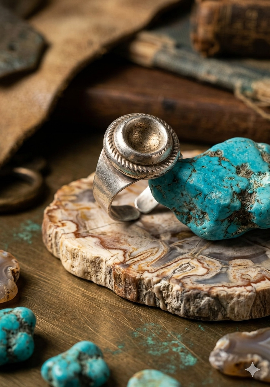 Vintage Silver Dome Ring – Timeless, Elegant Design, Perfect for Any Occasion!