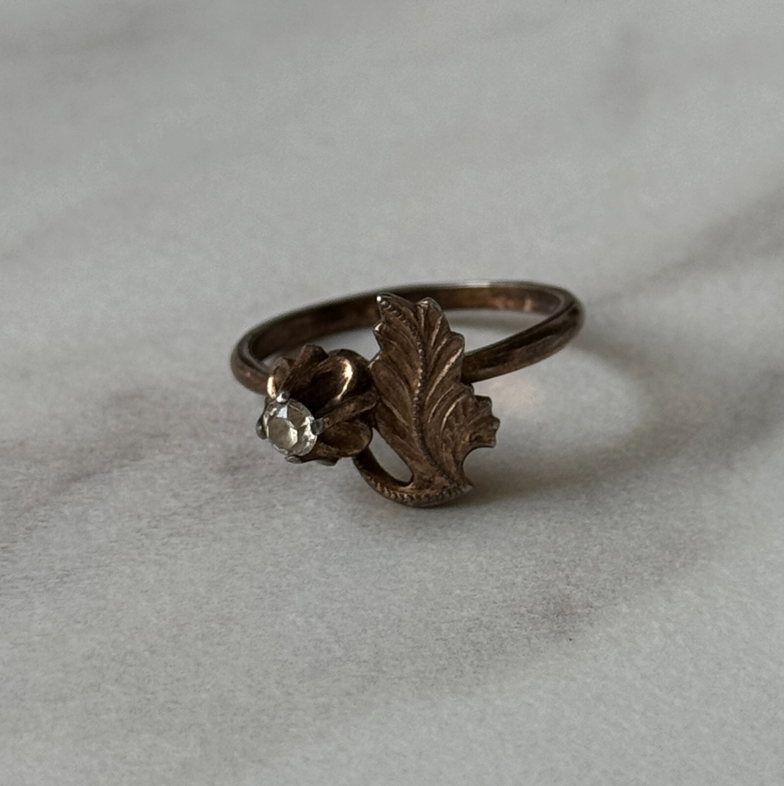 Soviet Women’s Ring 925 Silver Handmade Vintage Size 5.5 / 16 USSR