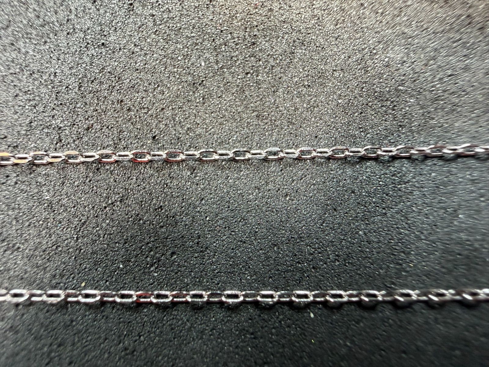 1.06g Vintage Sterling Silver 925 Adjustable Cable Chain Necklace 21 in M