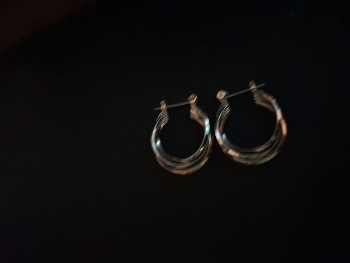 Beautiful Gold And Silver Multi Hoop Vintage Earring Elegance For Any Occasion