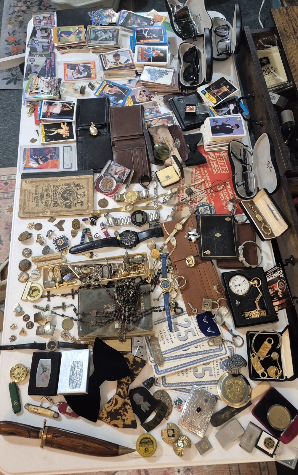 HUGE! Vintage to Now JUNK DRAWER LOT Estate Jewelry Cool Pieces!