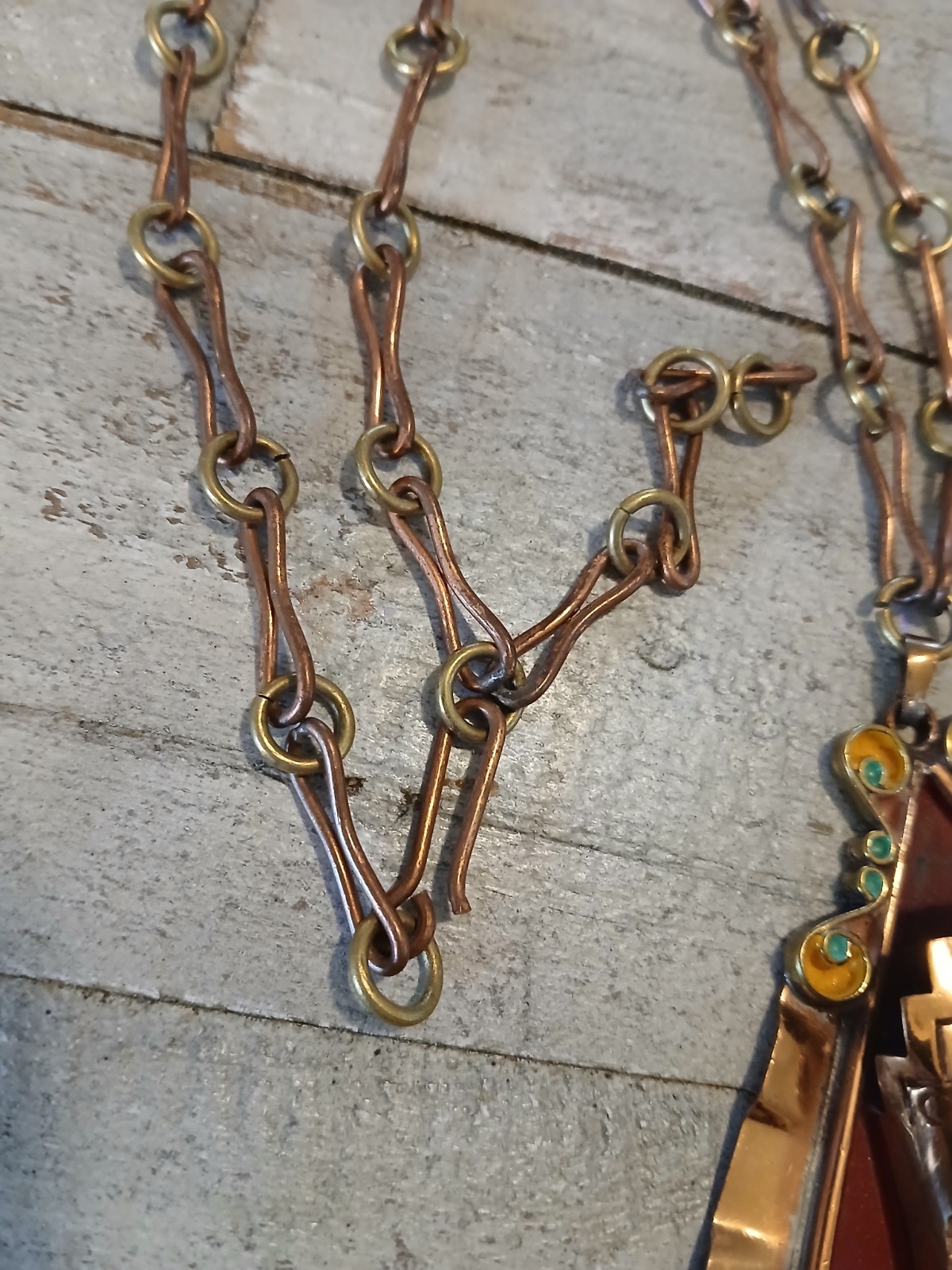 Vintage Cobre Necklace