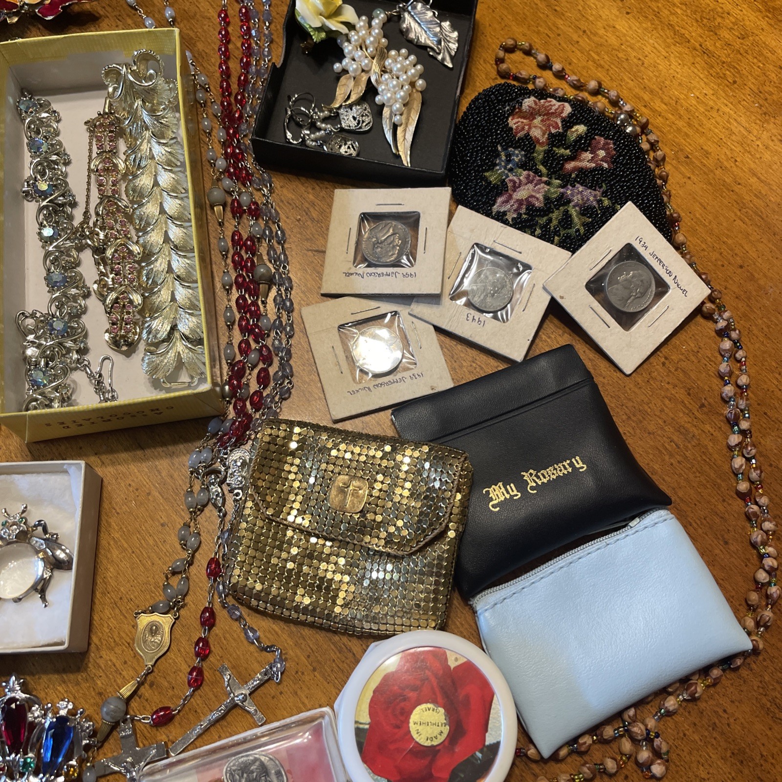 Huge Estate Vintage to Modern Jewelry Signed/unsigned Costume Mixed Lot