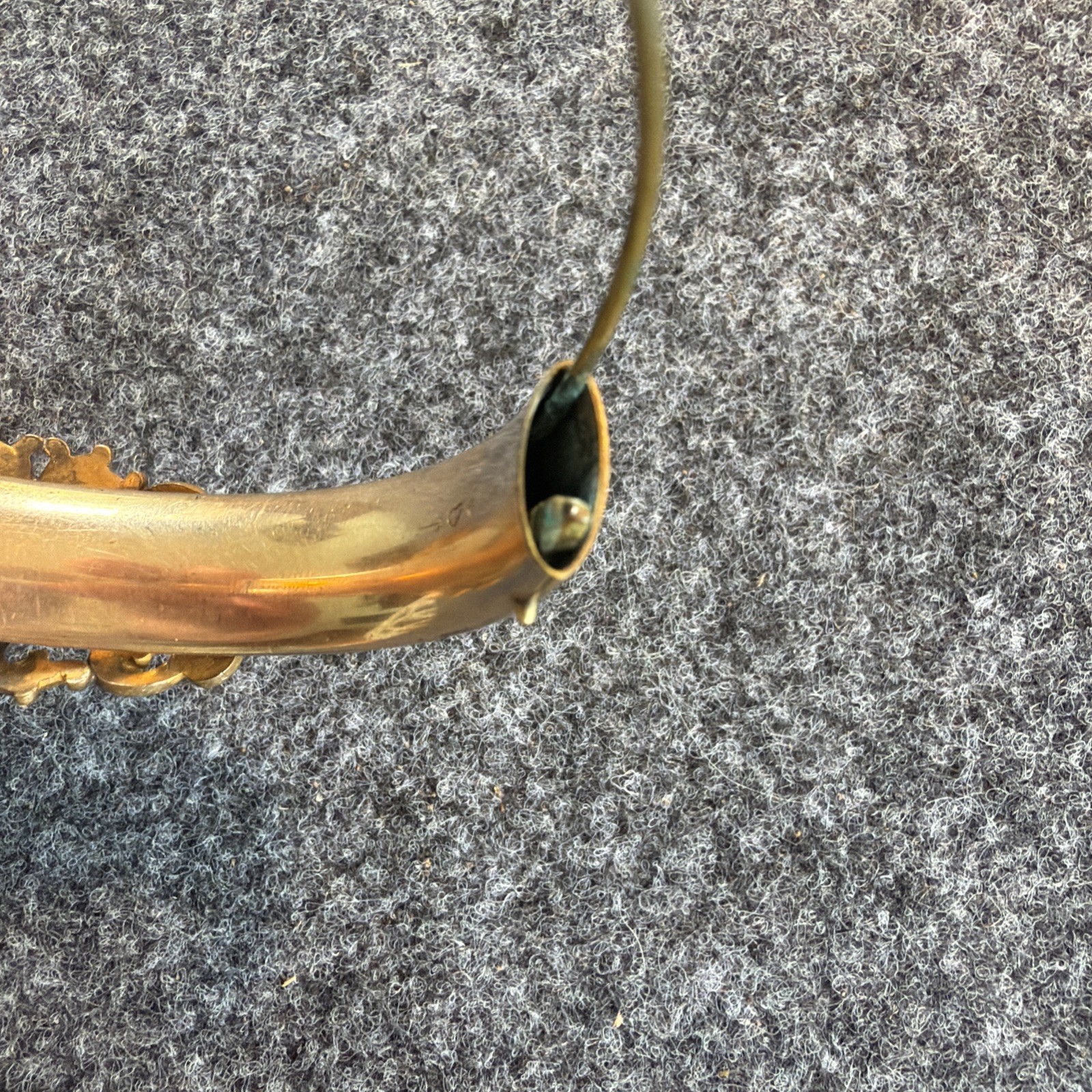 Antique 1907 F.M. Co Gold Filled Expansion Bangle Bracelet Victorian Edwardian