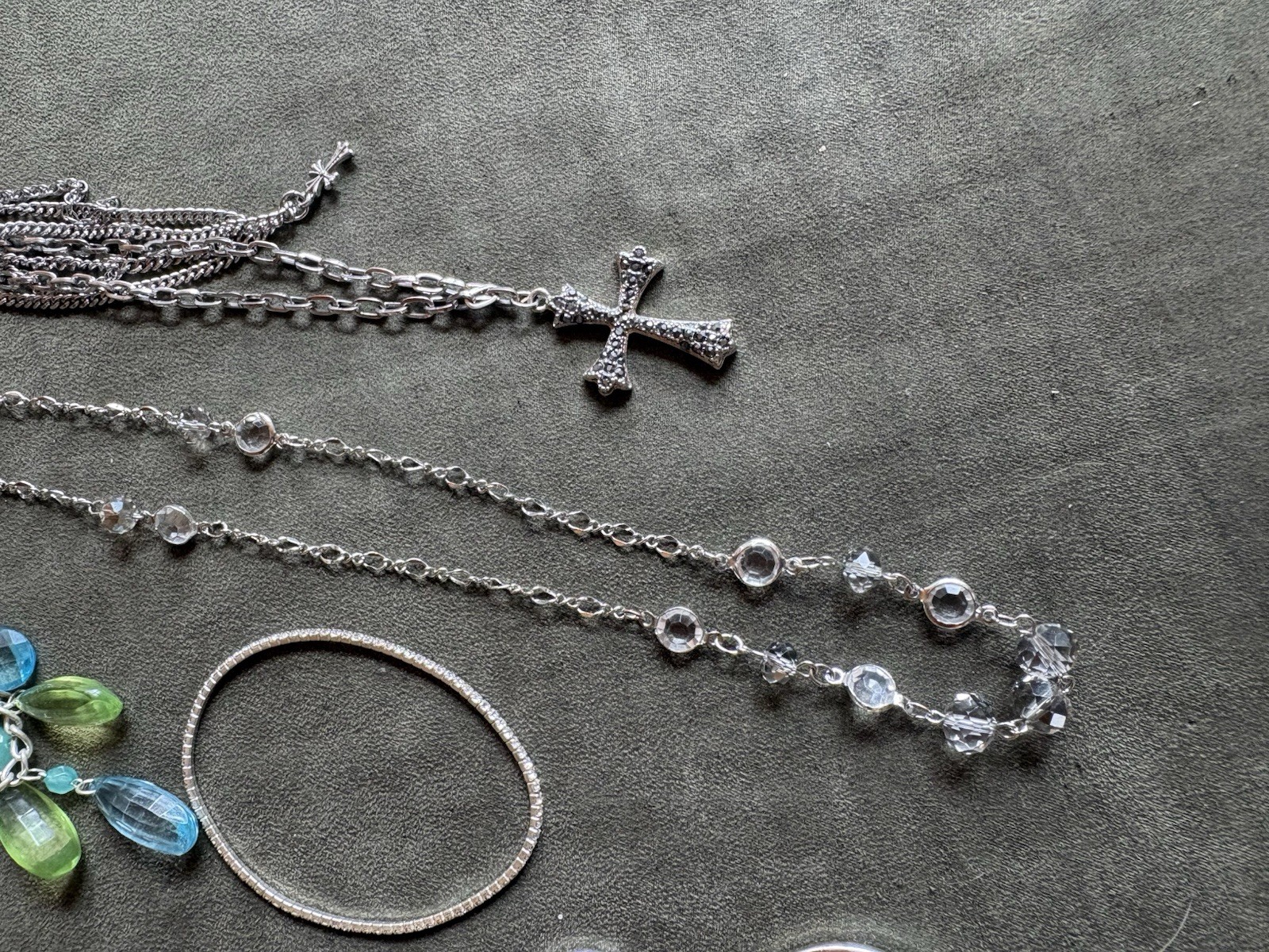 VINTAGE & MODERN ESTATE JEWELRY LOT UNSIGNED COSTUME & FASHION