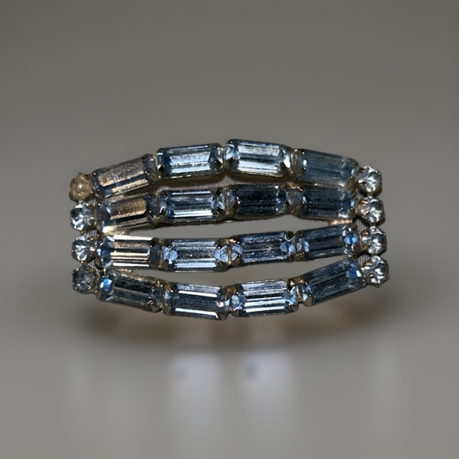 Aquamarine Brooch pin
