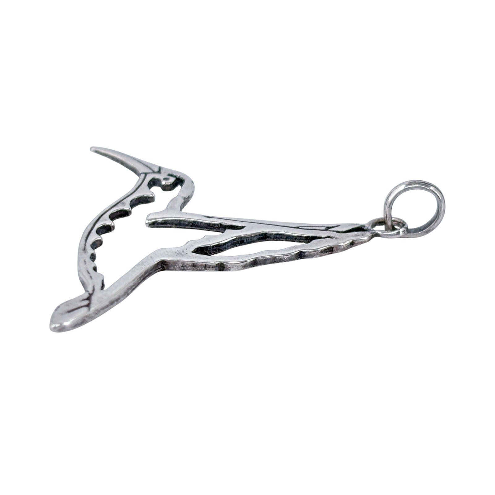 Vintage Sterling Silver 925 | Hummingbird Outline Pendant